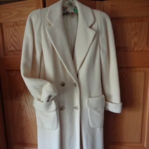 Vtg Regency Neiman Marcus Alpaca & Wool Maxi Coat